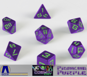 Kickstarter Campaign for the Upstart Line of Dice from Legendary Pants